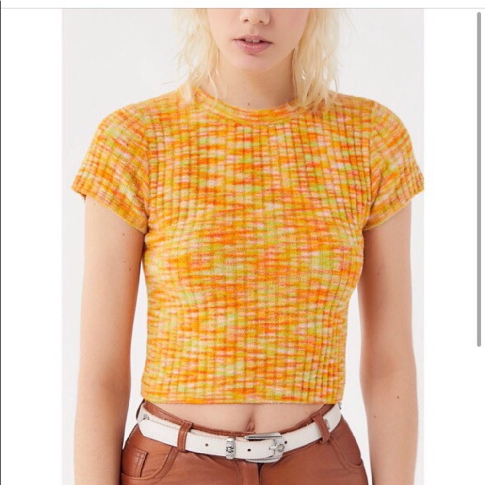 Urban Outfitters fuzzy knit top